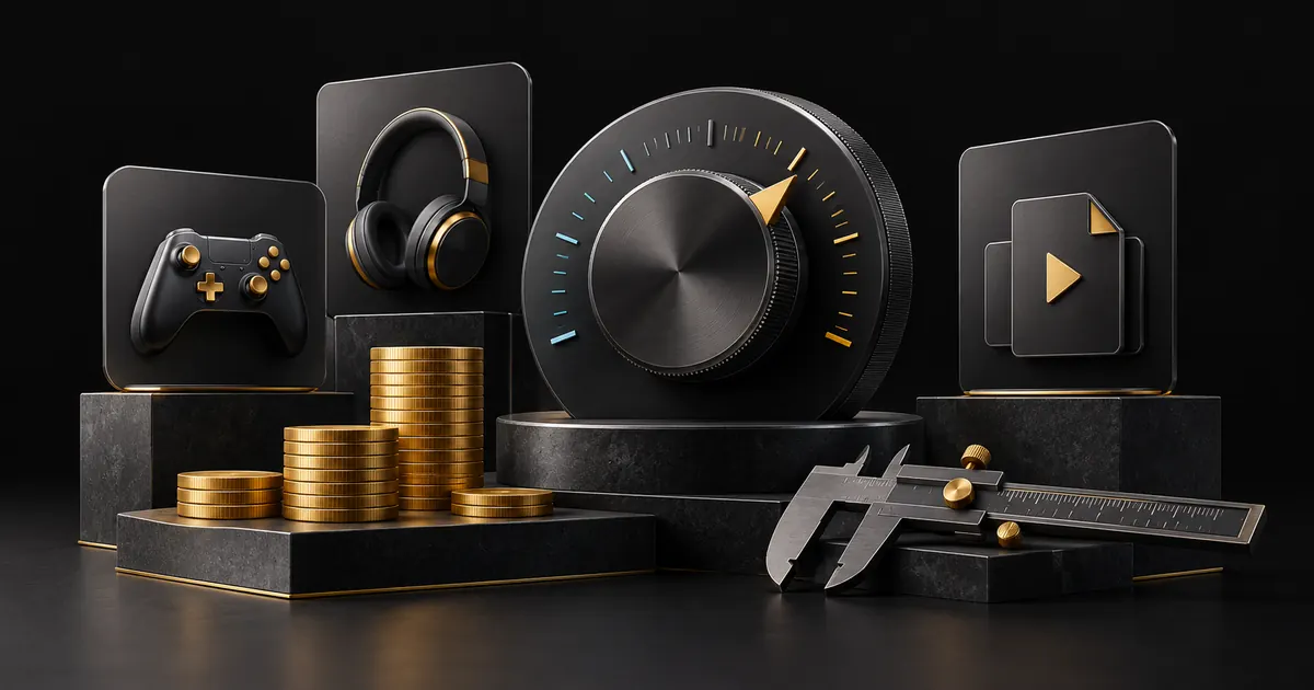 Pricing dial balancing digital products and estimated costs