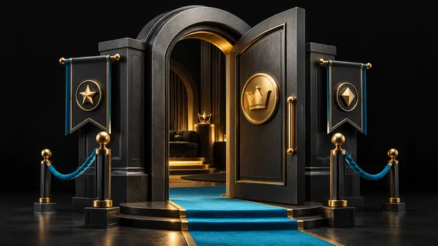 비공개 커뮤니티 채널을 여는 액세스 배지